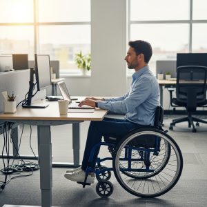 Wheelchair Manufacturers in Canada | Wheelchair Canada | Wheelchair Friendly Workplaces in Canada: How Inclusive Offices Support Mobility and IndependenceWhisk_b1dd143eaaaf74cb30049f82aa3e59bfdr