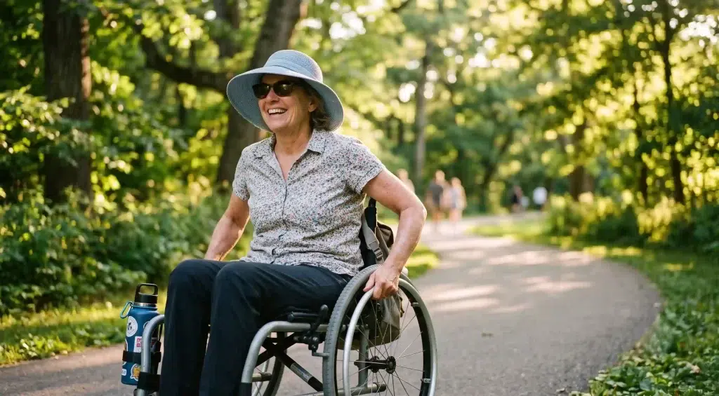 Wheelchair Manufacturers in Canada | Wheelchair Canada | Wheelchair in Summer: 9 Essential Tips to Stay Cool, Safe, and ComfortableWheelchair in Summer 9 Essential Tips to Stay Cool, Safe, and Comfortable_compressed