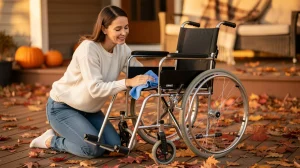 Wheelchair Manufacturers in Canada | Wheelchair Canada | Autumn Wheelchair Care 101: How to Keep Your Wheelchair Clean, Dry, and Rust-Free This FallAutumn Wheelchair Care 101 How to Keep Your Wheelchair Clean, Dry, and Rust-Free This Fall